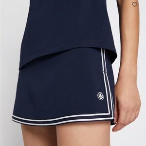 TECH PIQUÉ TENNIS SKIRT Tory Burch